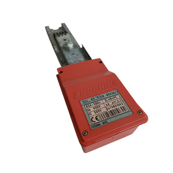 Tête d'alimentation gauche Zucchini 70601062 ip55 3l+n+pe 63a